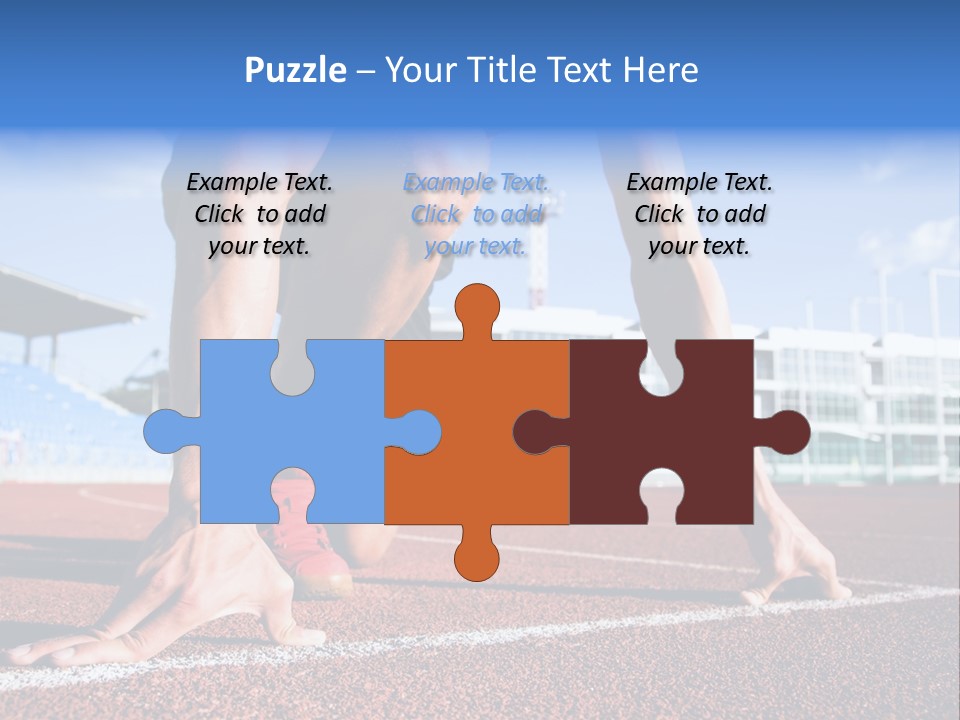 Athletic  Forward PowerPoint Template