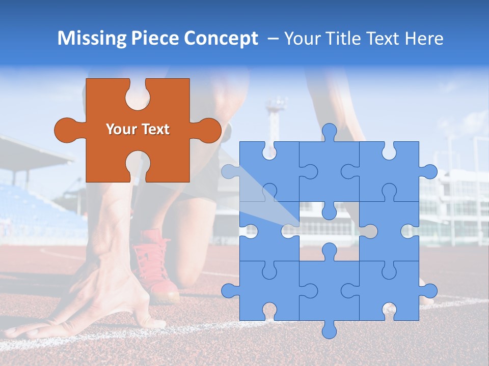 Athletic  Forward PowerPoint Template