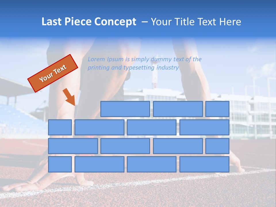 Athletic  Forward PowerPoint Template