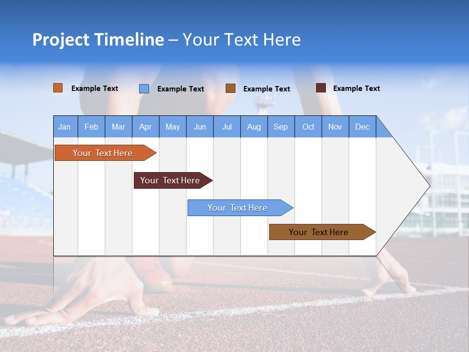 Athletic  Forward PowerPoint Template
