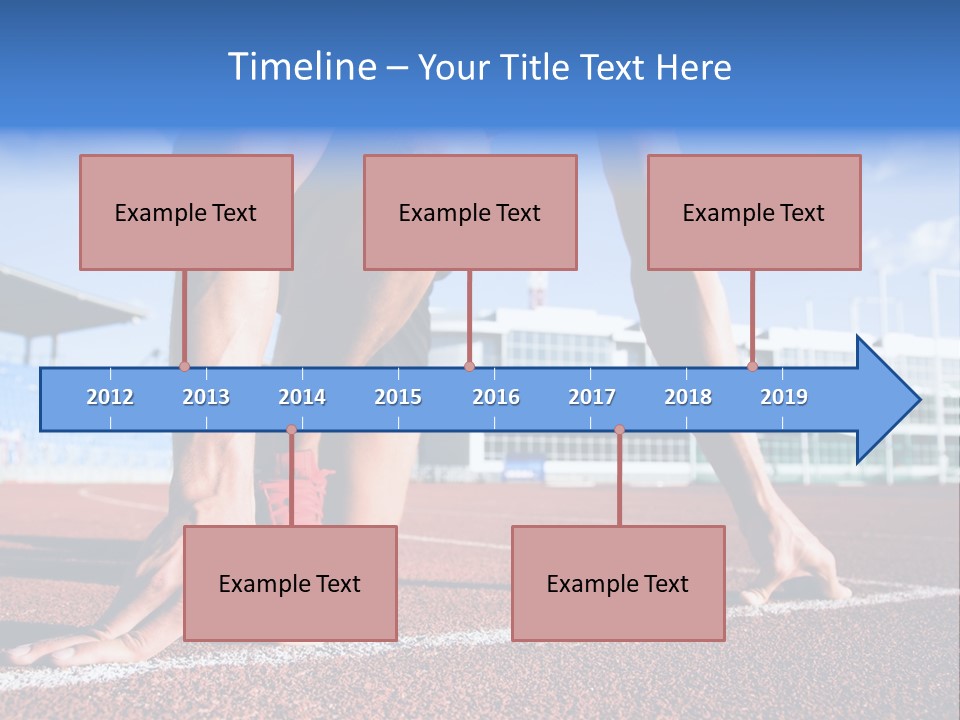 Athletic  Forward PowerPoint Template