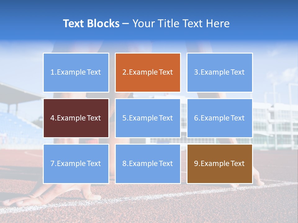 Athletic  Forward PowerPoint Template