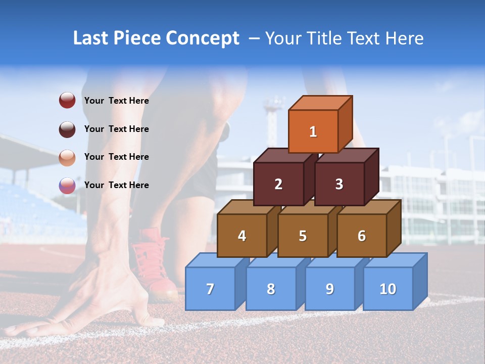 Athletic  Forward PowerPoint Template