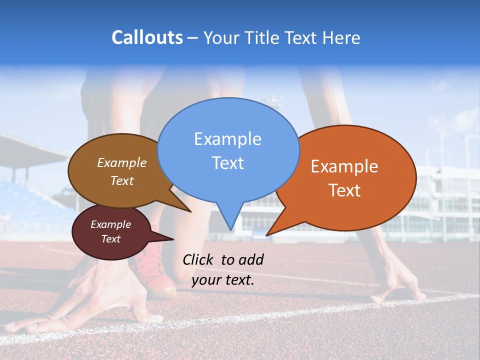 Athletic  Forward PowerPoint Template