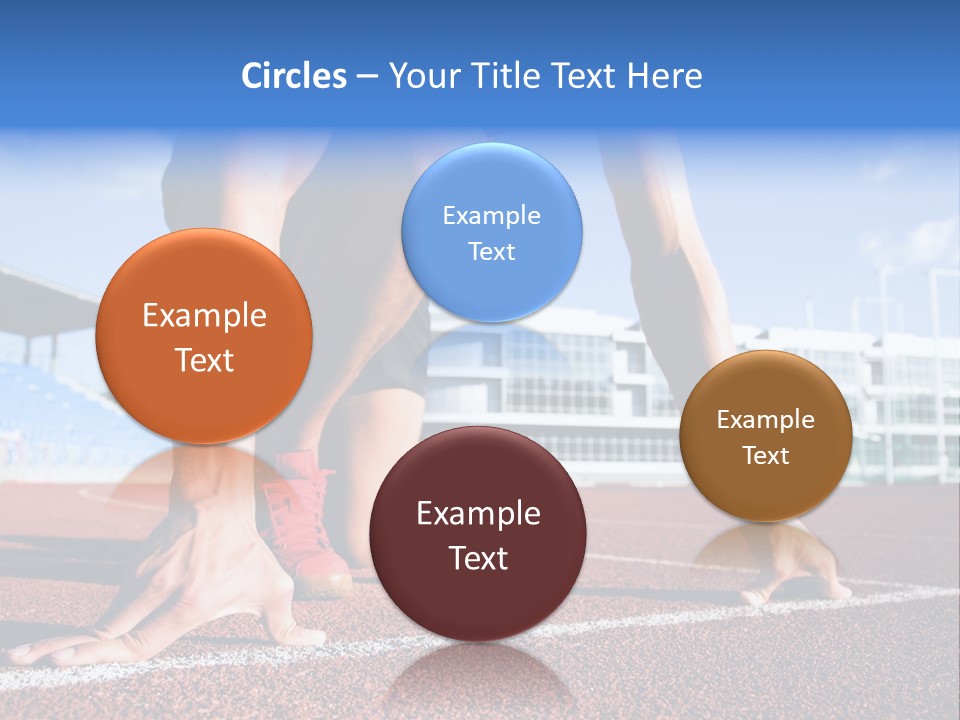 Athletic  Forward PowerPoint Template