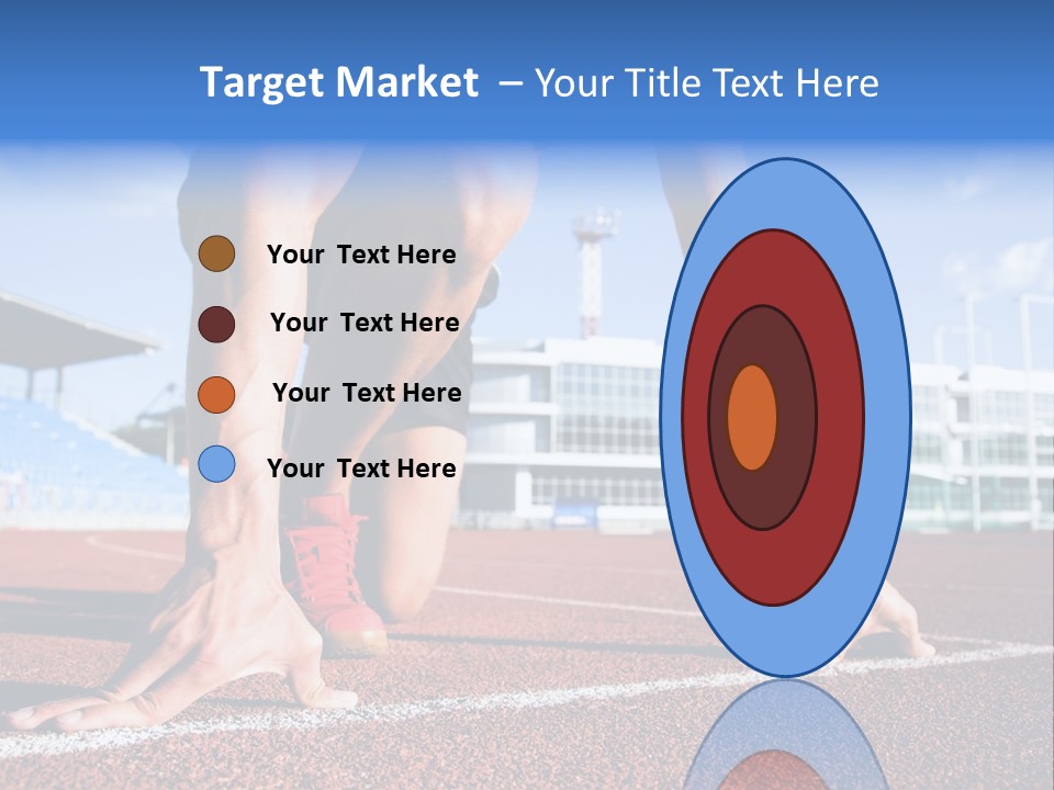 Athletic  Forward PowerPoint Template