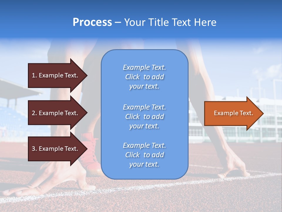 Athletic  Forward PowerPoint Template