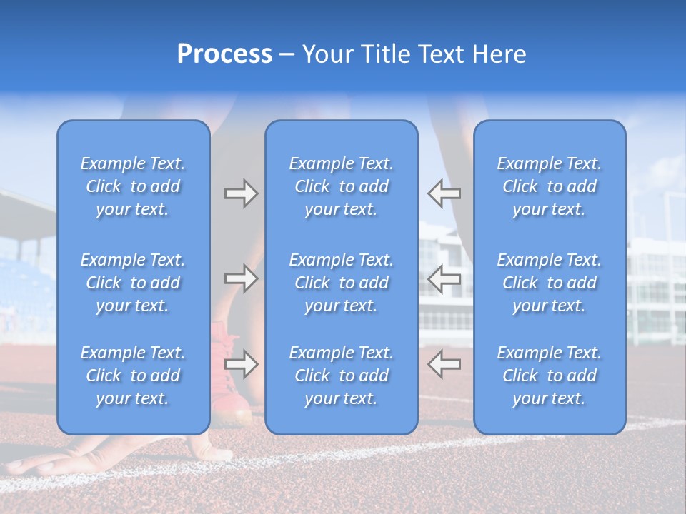 Athletic  Forward PowerPoint Template
