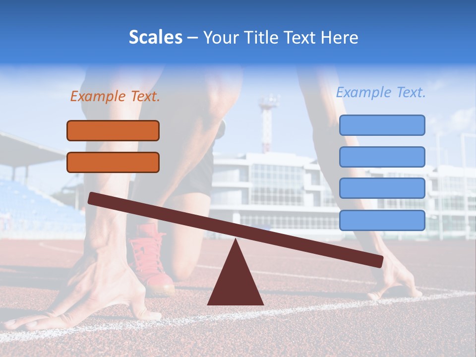 Athletic  Forward PowerPoint Template