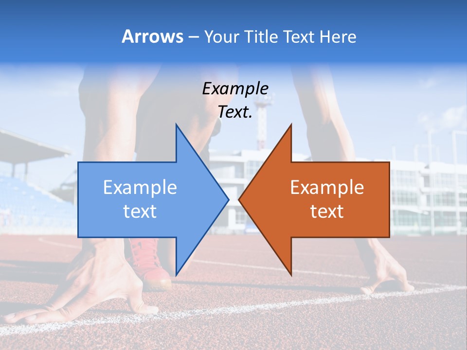 Athletic  Forward PowerPoint Template