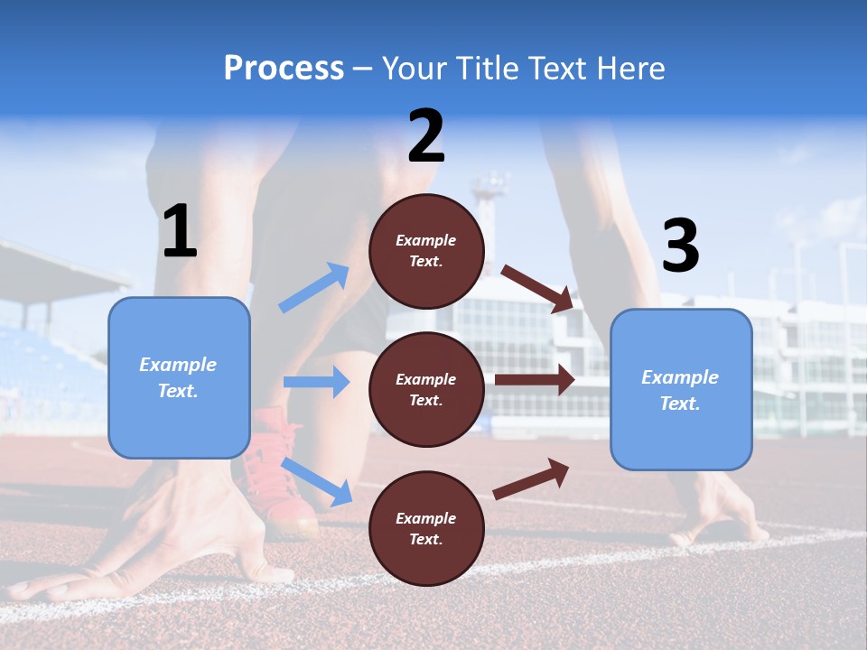 Athletic  Forward PowerPoint Template