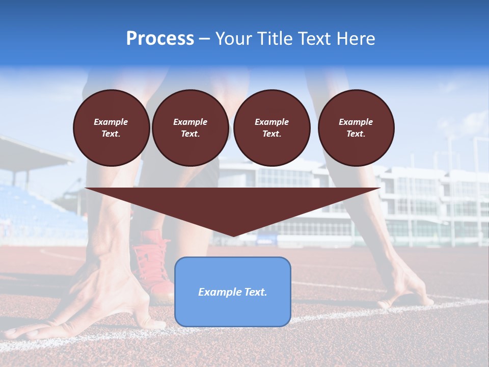 Athletic  Forward PowerPoint Template