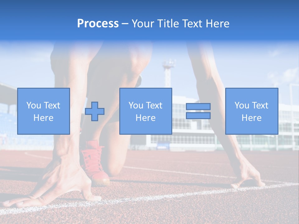Athletic  Forward PowerPoint Template