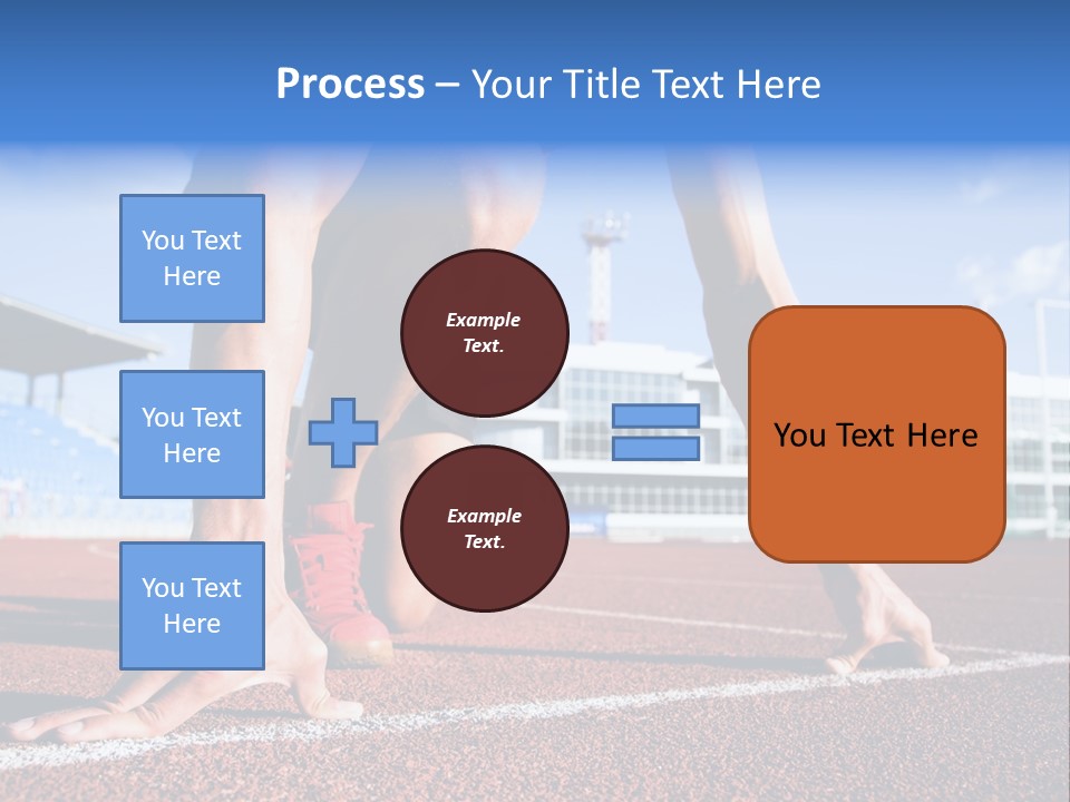 Athletic  Forward PowerPoint Template