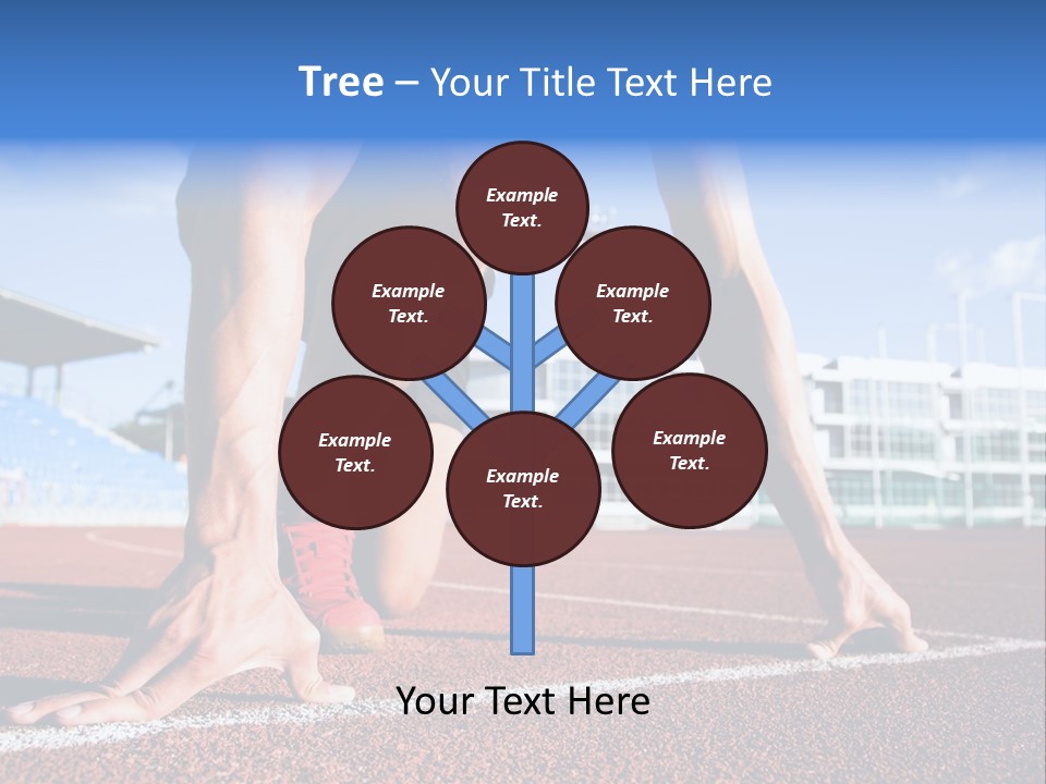 Athletic  Forward PowerPoint Template