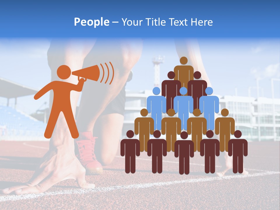 Athletic  Forward PowerPoint Template