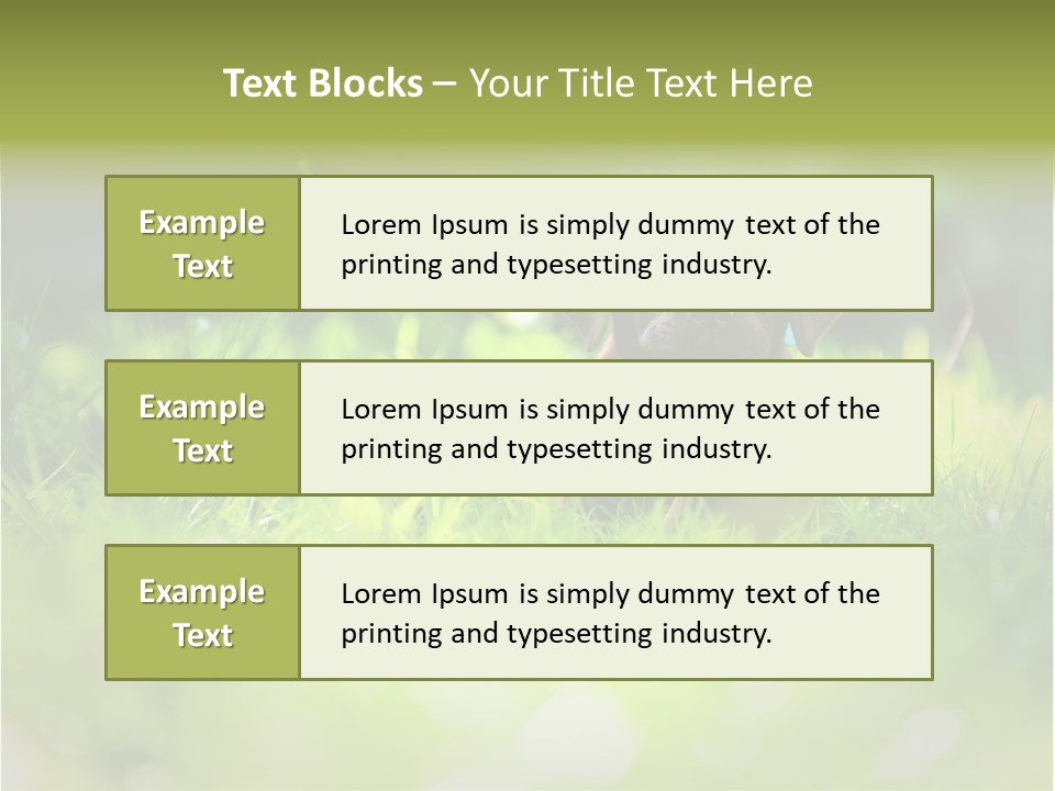 Chocolate Lawn Young PowerPoint Template