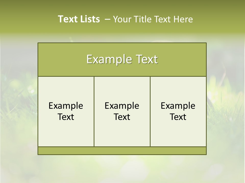 Chocolate Lawn Young PowerPoint Template