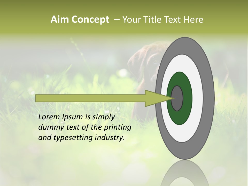 Chocolate Lawn Young PowerPoint Template