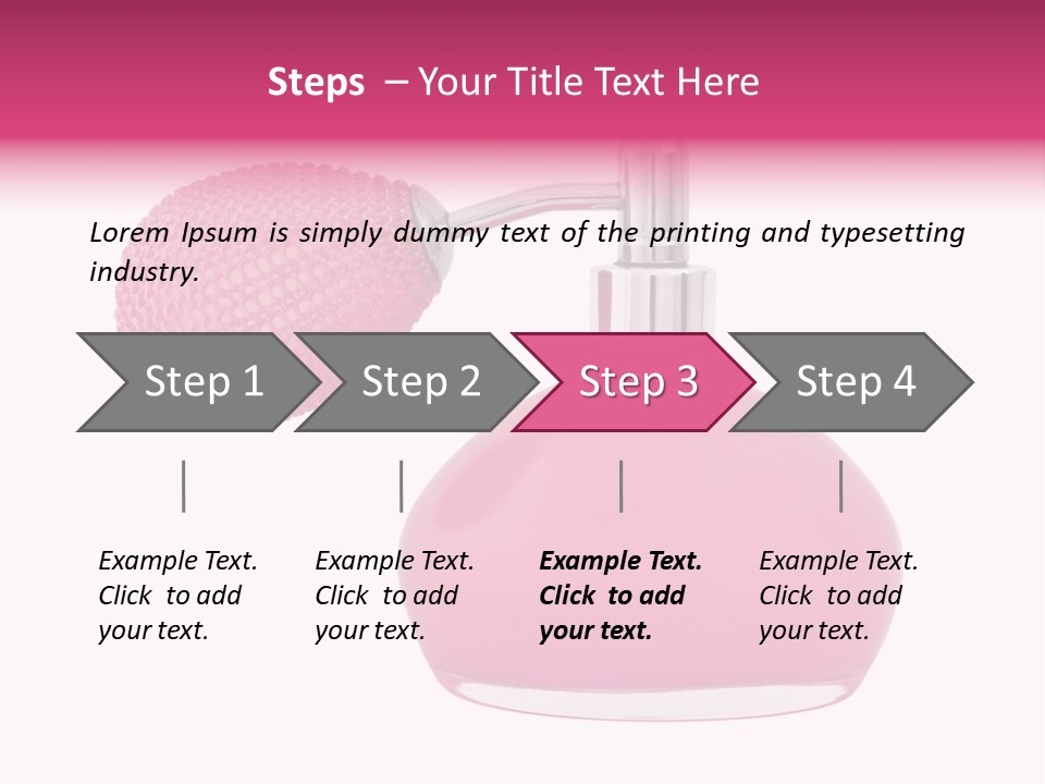 Glass Hygiene Spray PowerPoint Template