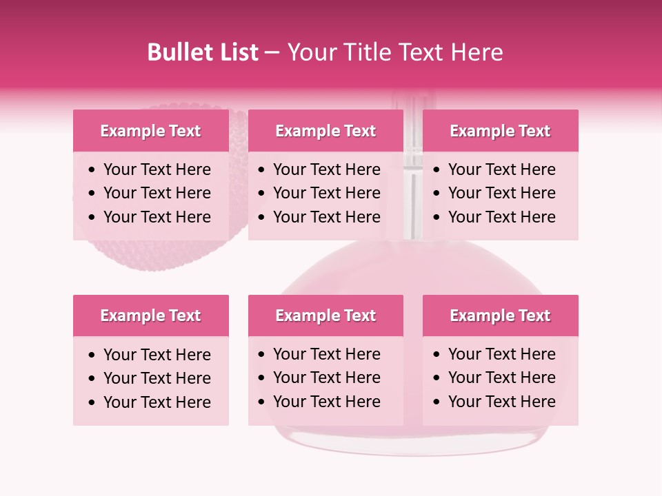 Glass Hygiene Spray PowerPoint Template