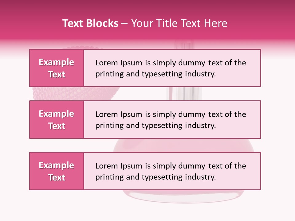 Glass Hygiene Spray PowerPoint Template