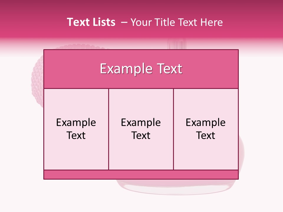 Glass Hygiene Spray PowerPoint Template