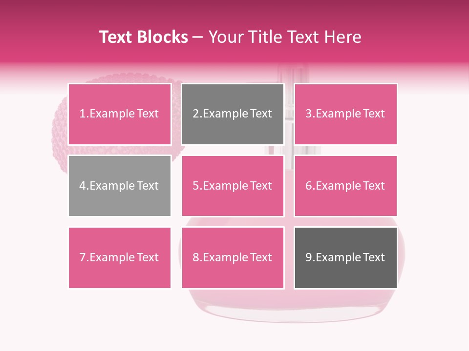 Glass Hygiene Spray PowerPoint Template