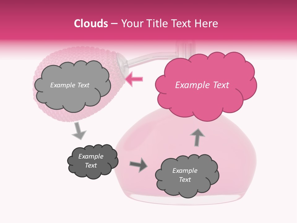 Glass Hygiene Spray PowerPoint Template