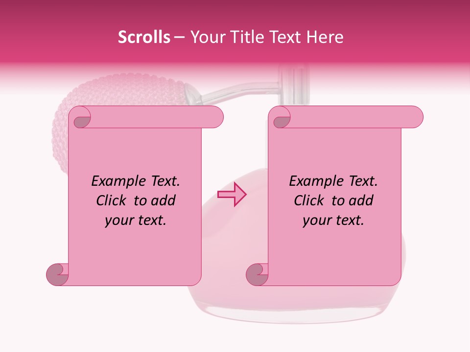 Glass Hygiene Spray PowerPoint Template
