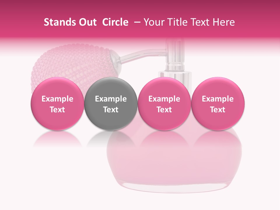 Glass Hygiene Spray PowerPoint Template