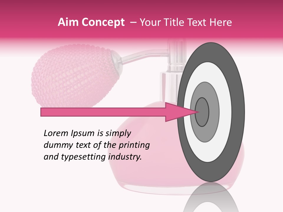 Glass Hygiene Spray PowerPoint Template