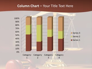 Measurement Attorney Courtroom PowerPoint Template