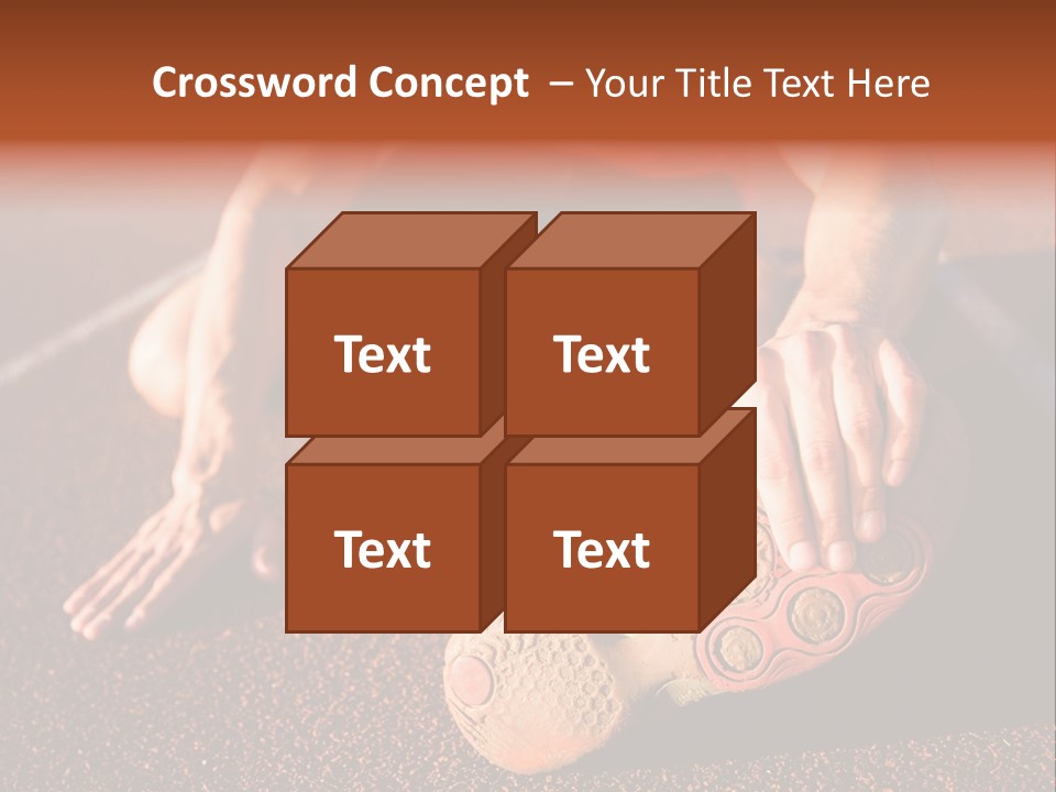 Flex Men People PowerPoint Template