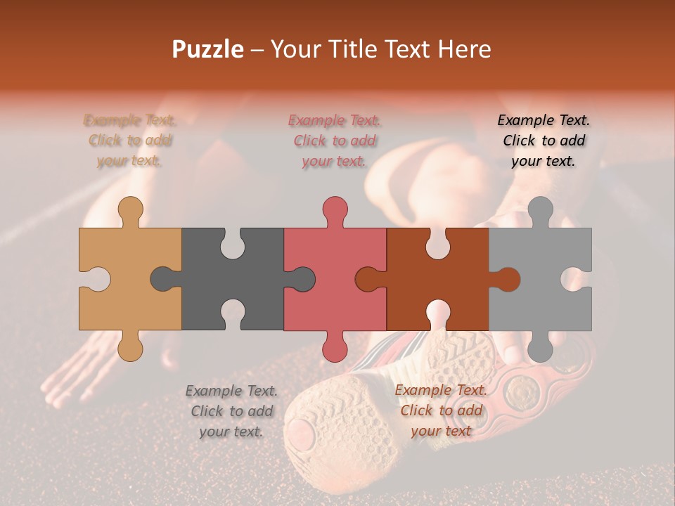 Flex Men People PowerPoint Template