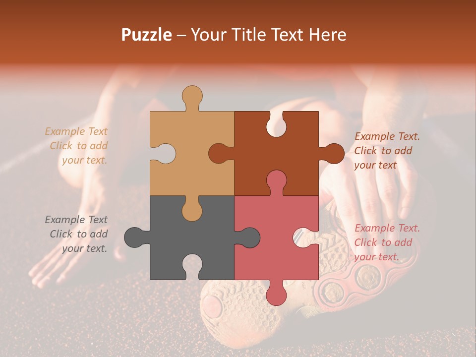 Flex Men People PowerPoint Template