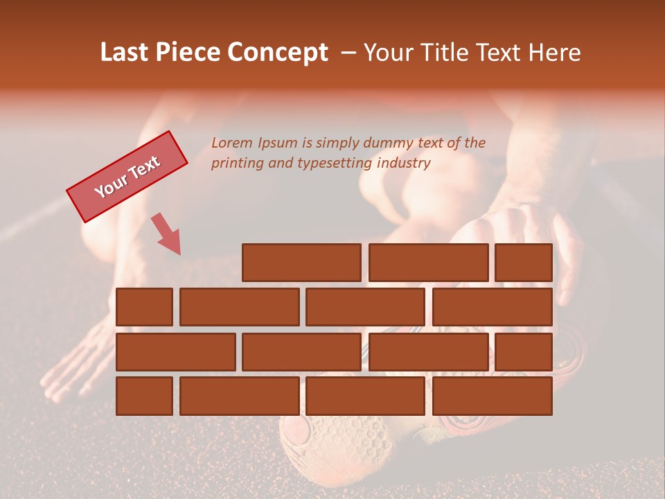 Flex Men People PowerPoint Template