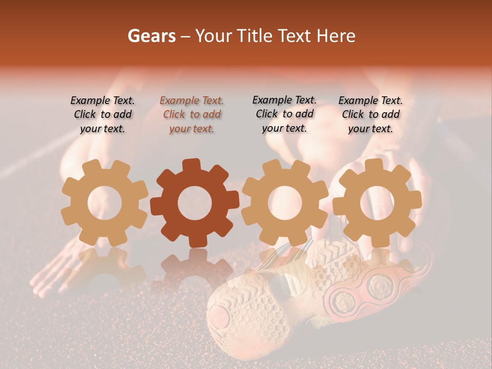 Flex Men People PowerPoint Template