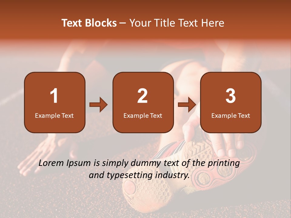 Flex Men People PowerPoint Template