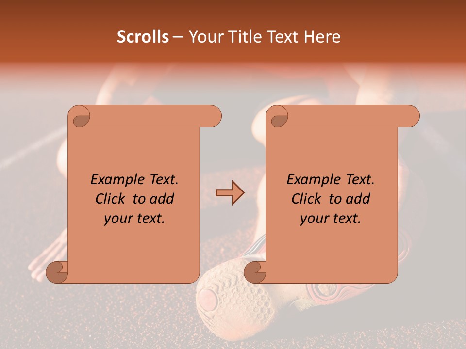 Flex Men People PowerPoint Template