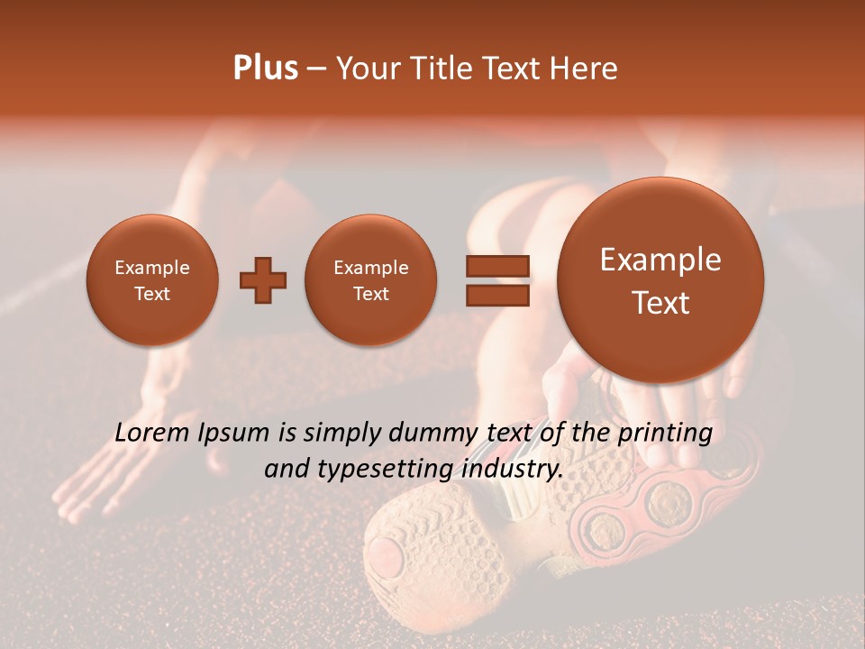 Flex Men People PowerPoint Template
