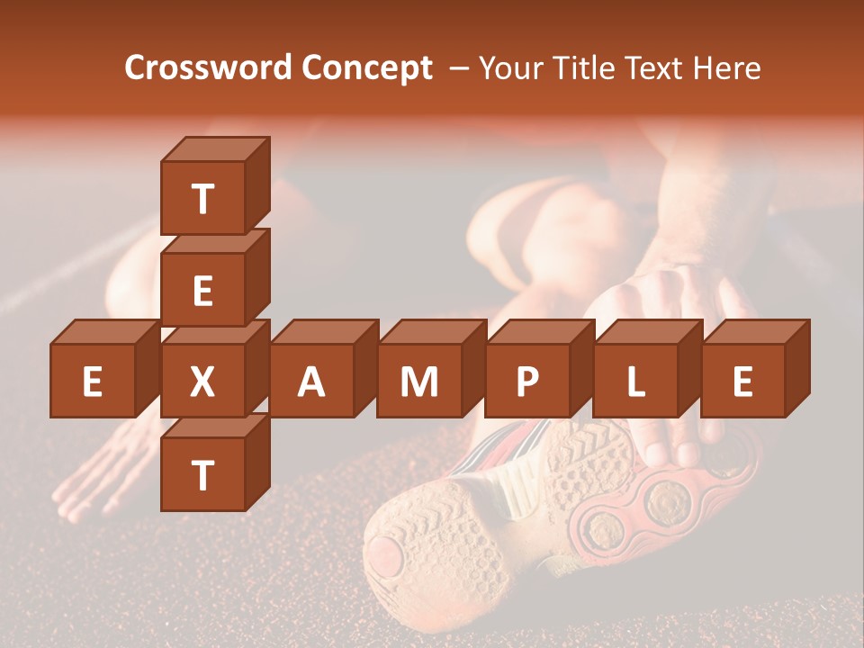 Flex Men People PowerPoint Template