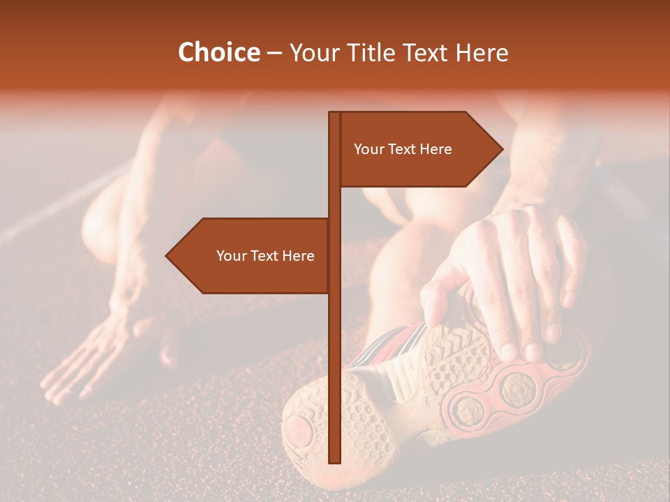 Flex Men People PowerPoint Template