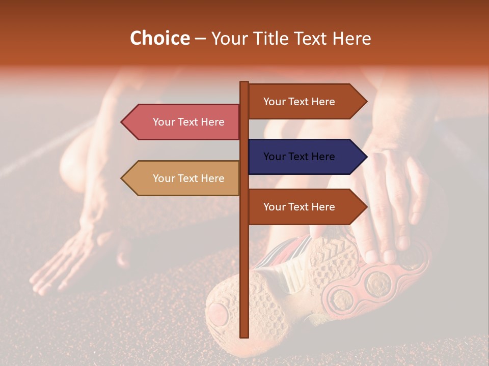 Flex Men People PowerPoint Template