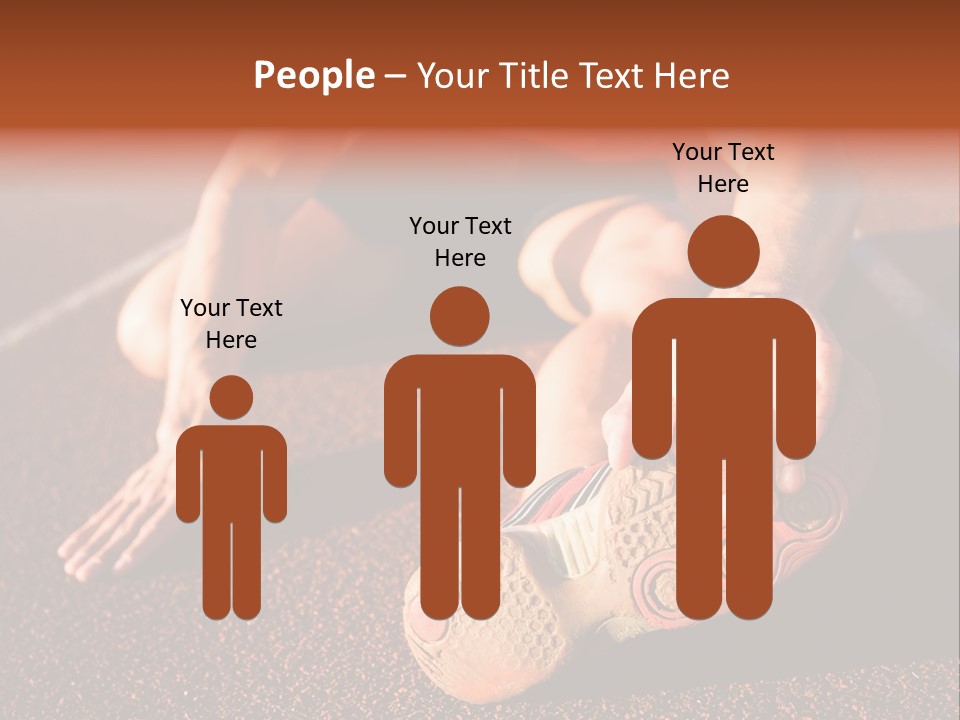 Flex Men People PowerPoint Template