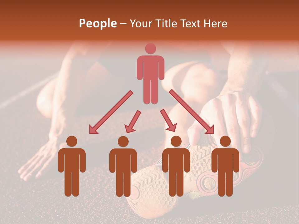 Flex Men People PowerPoint Template