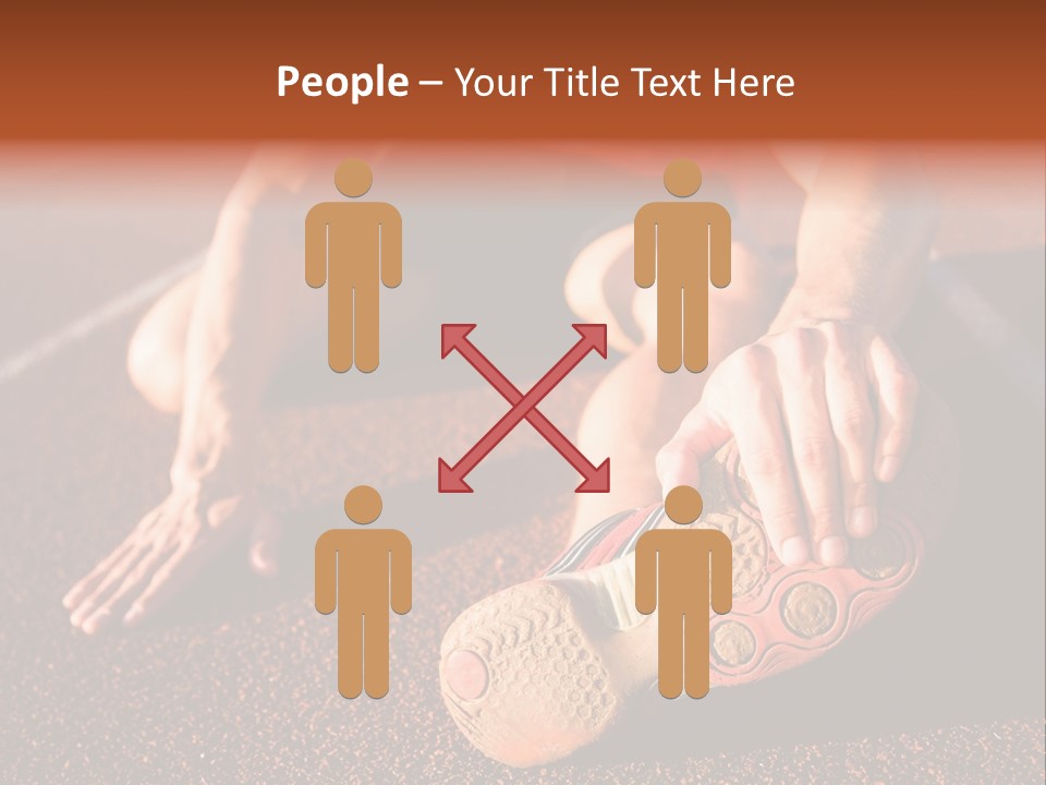 Flex Men People PowerPoint Template