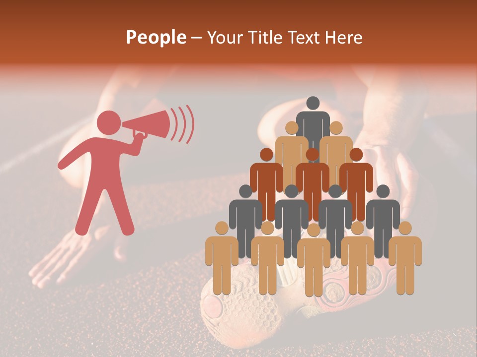 Flex Men People PowerPoint Template