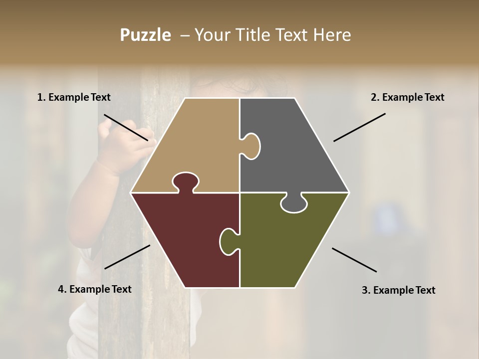 Face Girl Expression PowerPoint Template