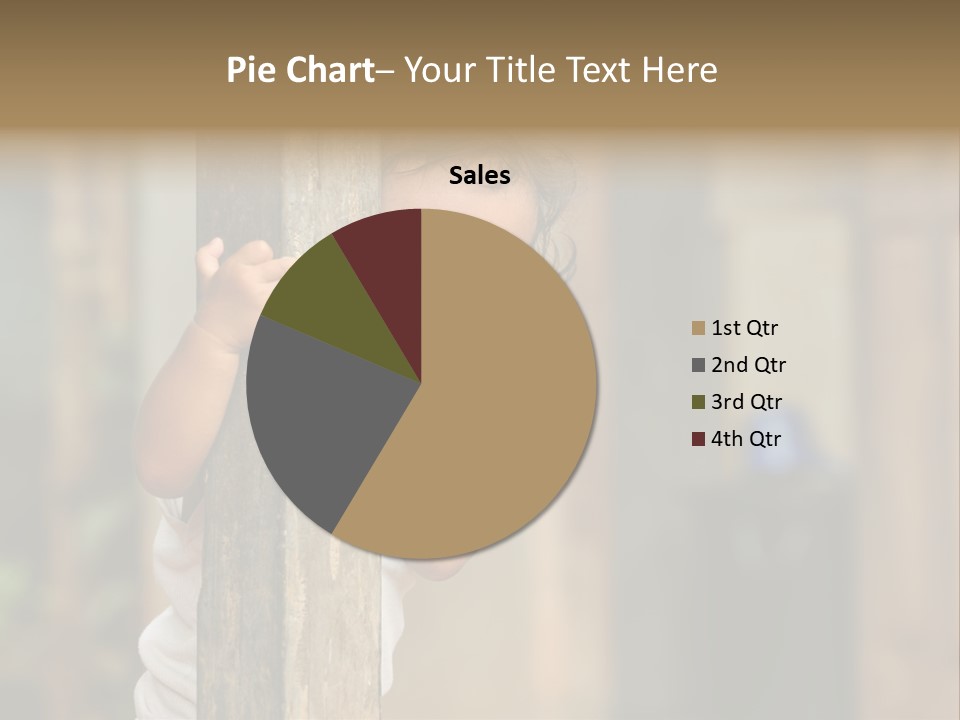 Face Girl Expression PowerPoint Template